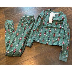 NEW Jockey 2 Pc Pajama Set Dog Nutcracker Print NWT